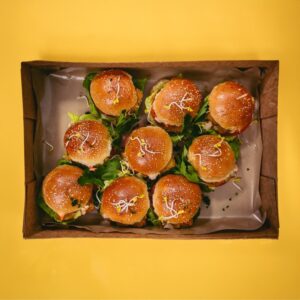 Mini Halloumi-Burger 9er-Box