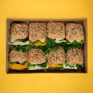 Mehrkornbrötchen Käse Box